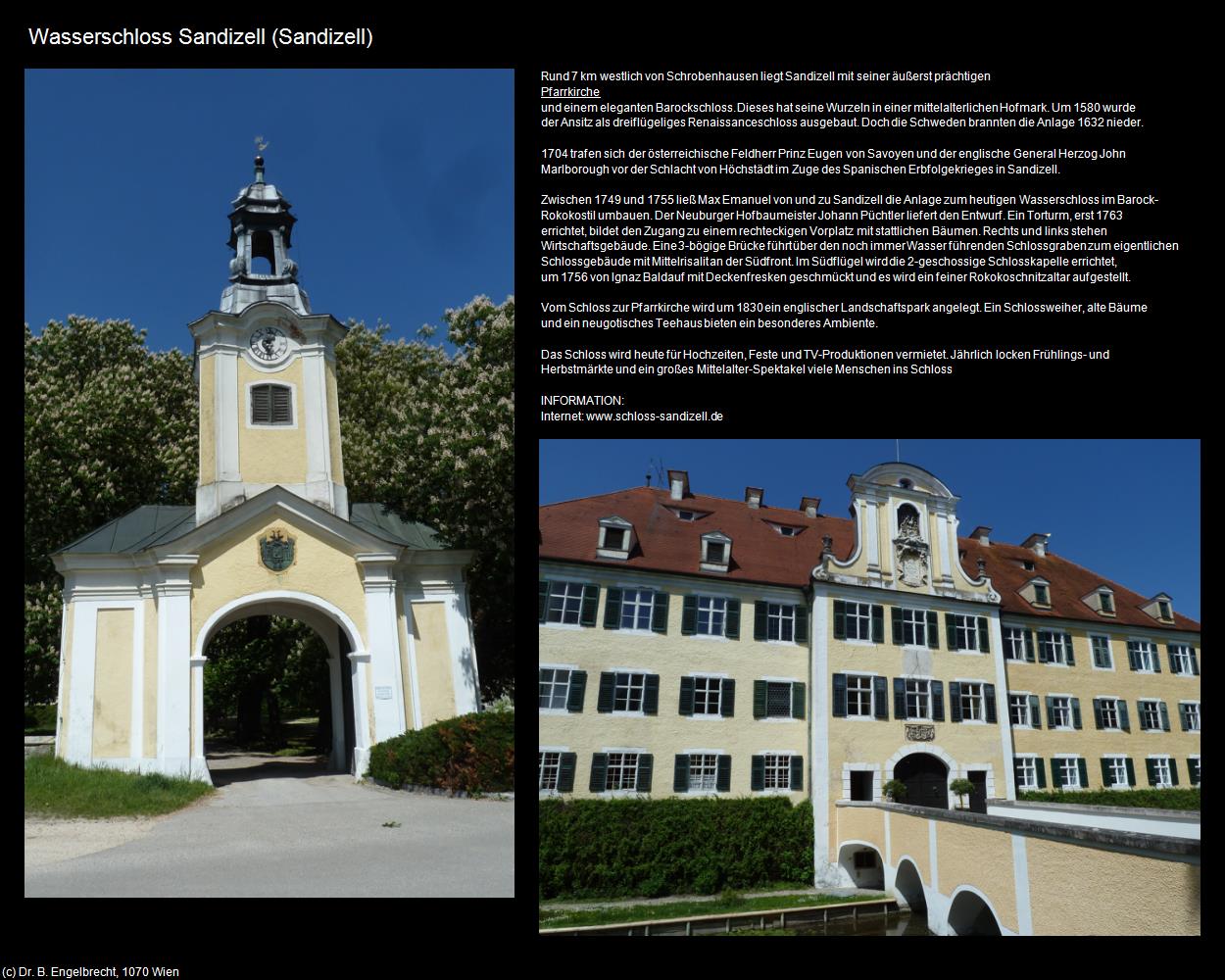 Schloss Sandizell (Sandizell) in Kulturatlas-BAYERN(c)B.Engelbrecht