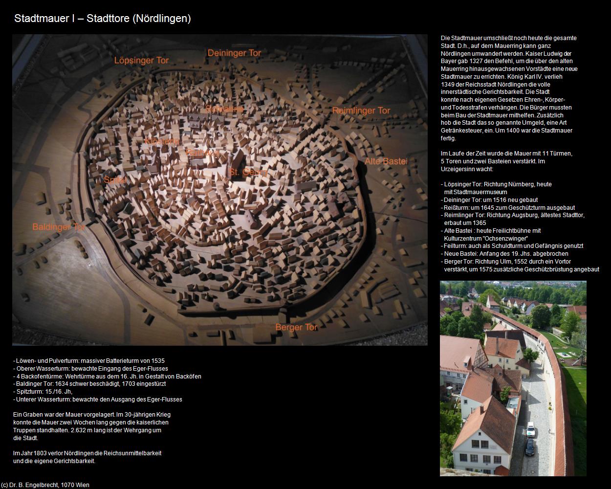 Stadtmauer (Nördlingen) in Kulturatlas-BAYERN