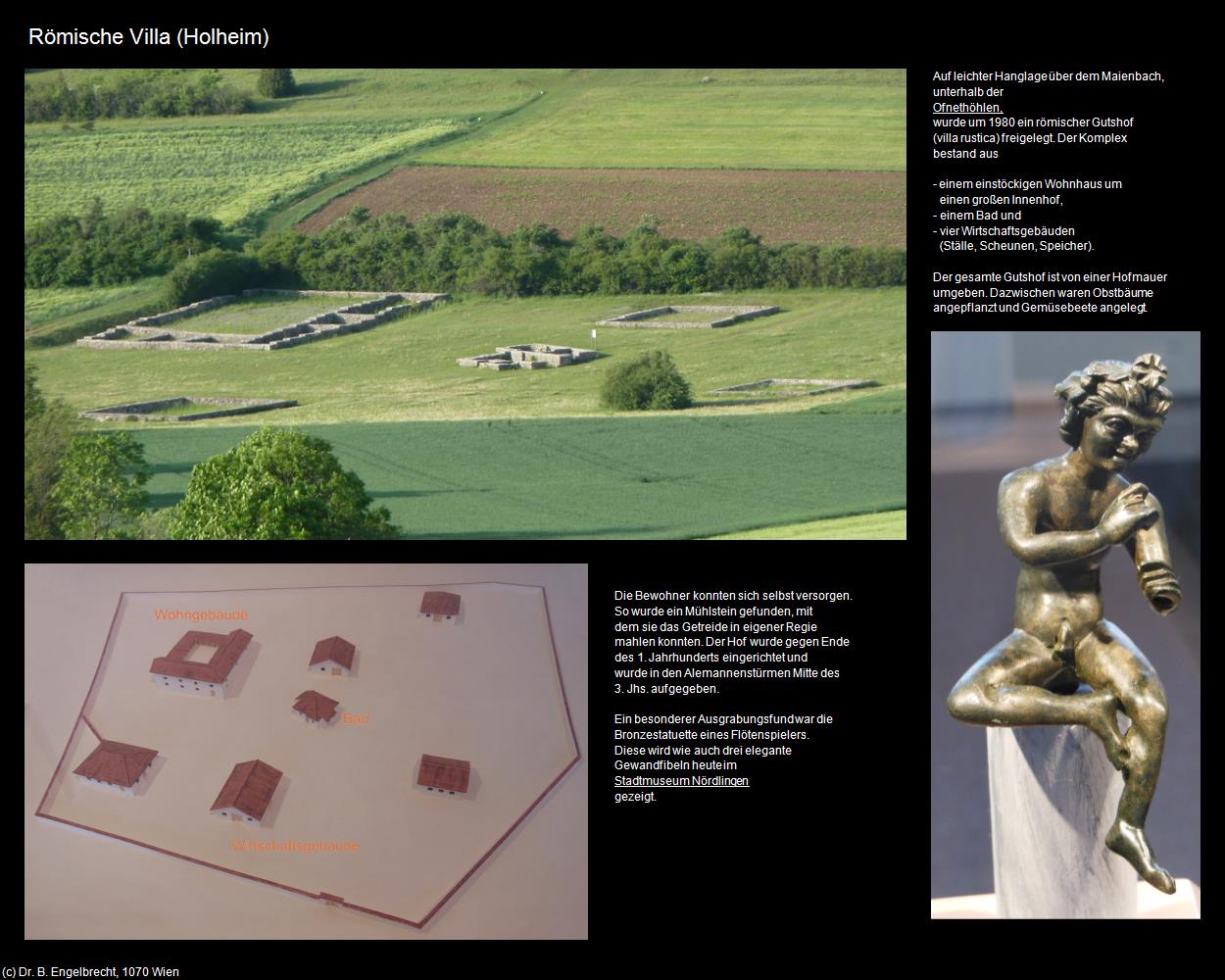 Römische Villa (Holheim) in Kulturatlas-BAYERN(c)B.Engelbrecht
