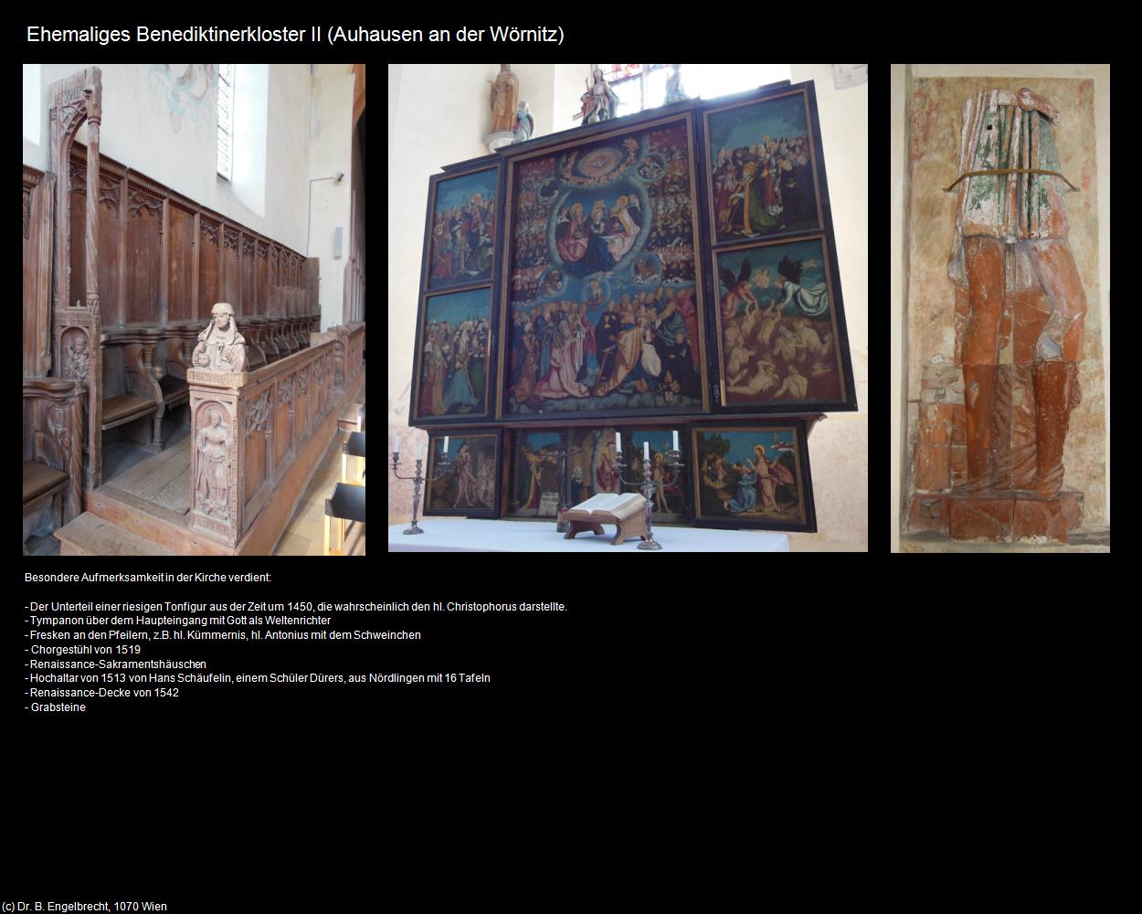 Ehem. Benediktinerkloster II (Auhausen an der Wörnitz) in Kulturatlas-BAYERN