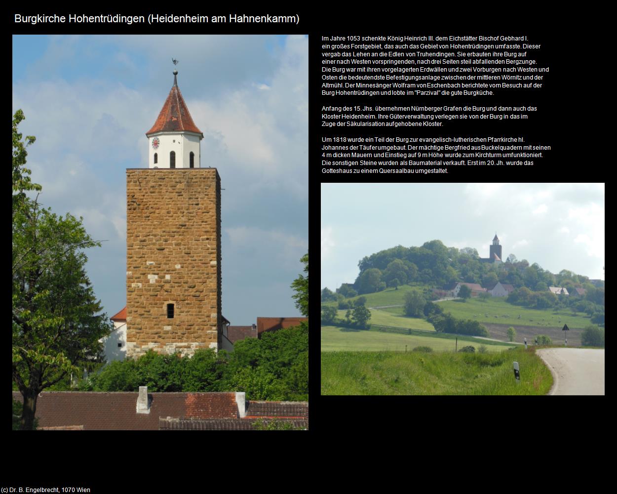 Burgkirche Hohentrüdingen (Heidenheim am Hahnenkamm) in Kulturatlas-BAYERN