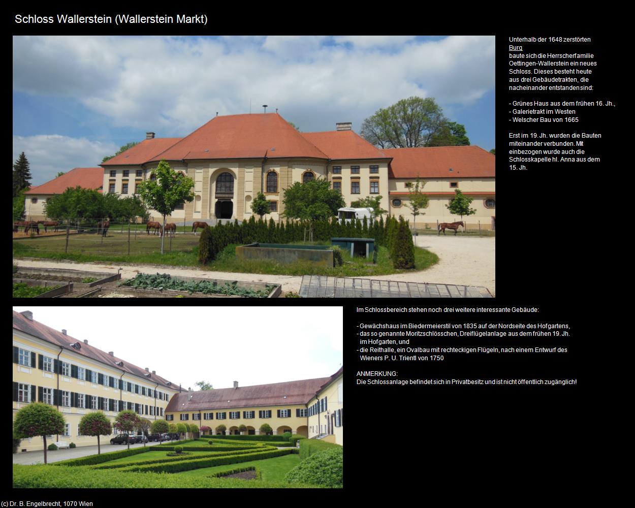 Schloss Wallerstein (Wallerstein Markt) in Kulturatlas-BAYERN(c)B.Engelbrecht