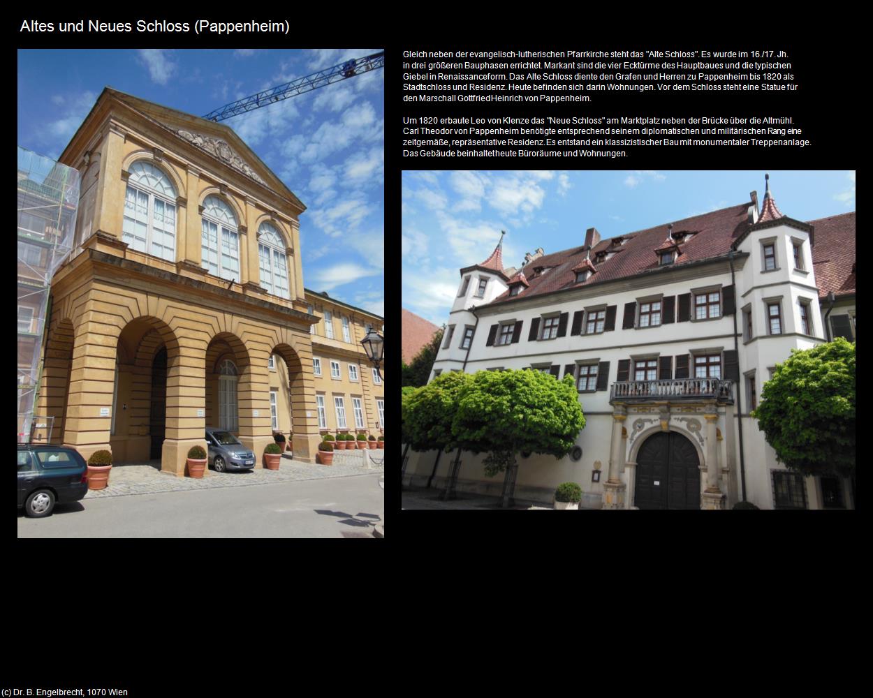 Altes und neues Schloss (Pappenheim) in Kulturatlas-BAYERN