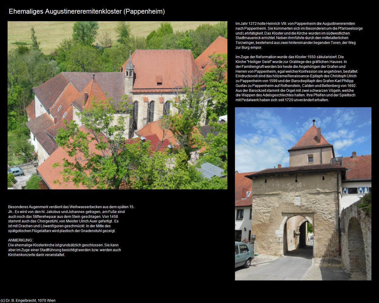 Ehem. Augustinereremitenkloster (Pappenheim) in Kulturatlas-BAYERN