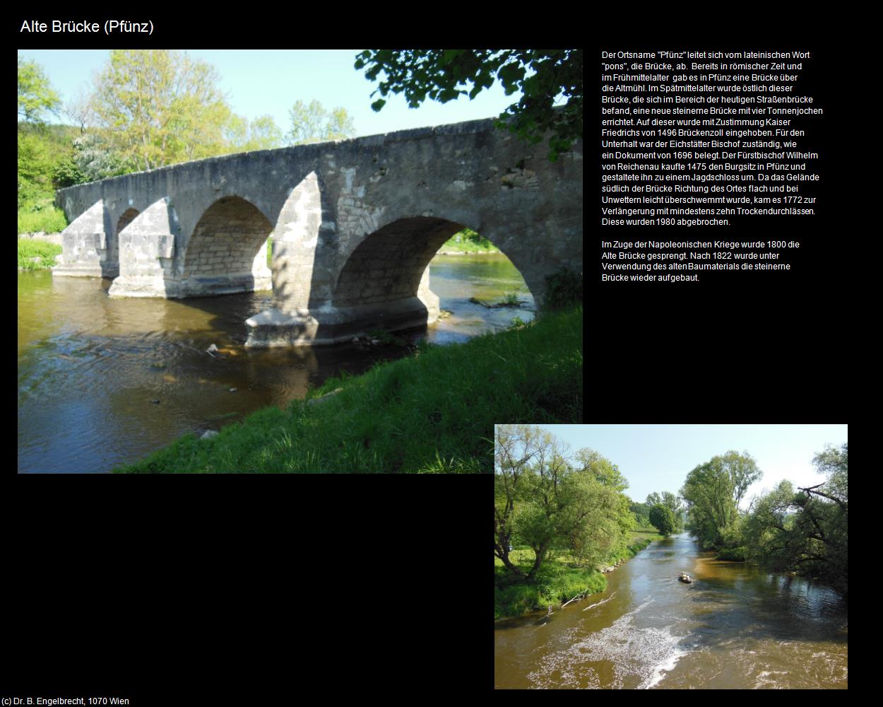 Alte Brücke (Pfünz) in Kulturatlas-BAYERN