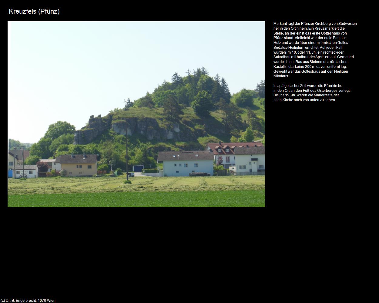 Kreuzfels (Pfünz) in Kulturatlas-BAYERN