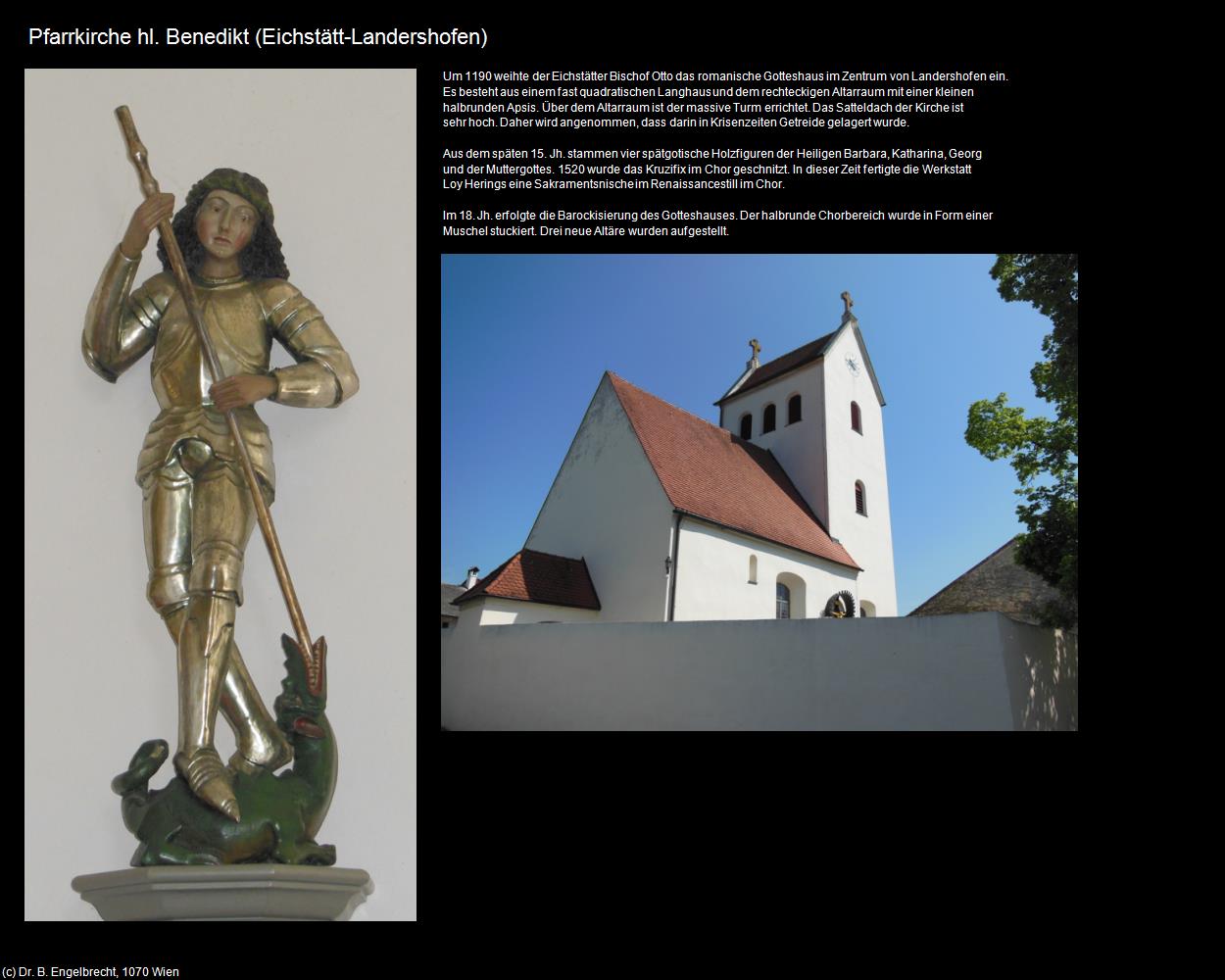 Pfk. hl. Benedikt (Landershofen) (Eichstätt) in Kulturatlas-BAYERN