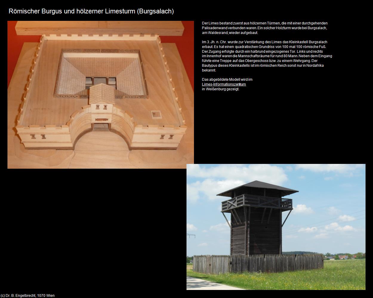 Burgus und hölzerner Limesturm (Burgsalach) in Kulturatlas-BAYERN(c)B.Engelbrecht