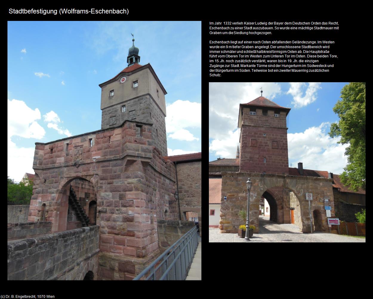 Stadtbefestigung (Wolframs-Eschenbach) in Kulturatlas-BAYERN