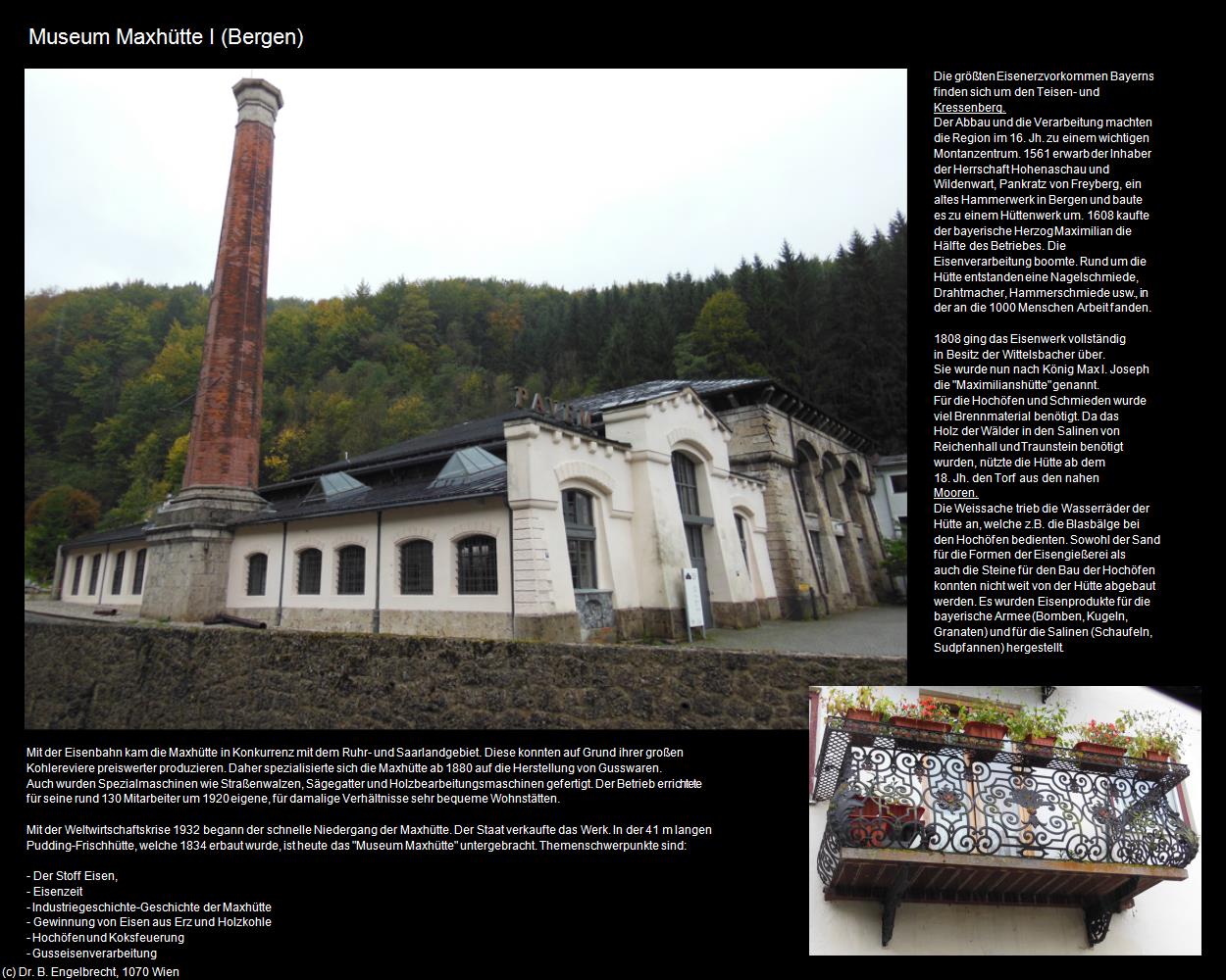 Museum Maxhütte I (Bergen) in Kulturatlas-BAYERN(c)B.Engelbrecht