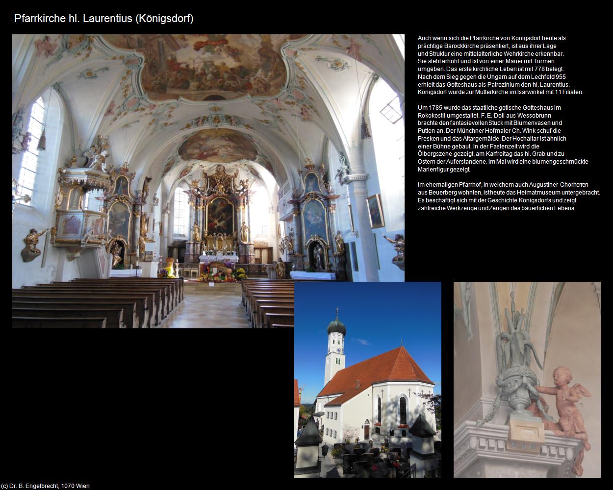 Pfk. hl. Laurentius  (Königsdorf) in Kulturatlas-BAYERN