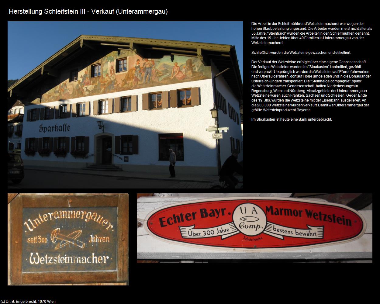 Schleifstein-Verkauf (Unterammergau) in Kulturatlas-BAYERN