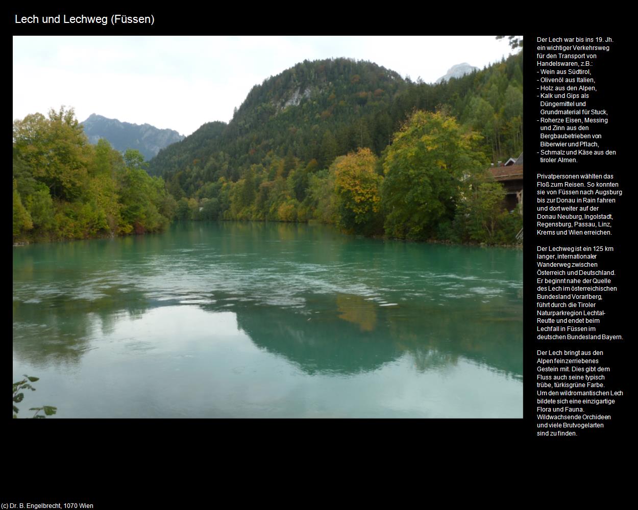 Lech und Lechweg (Füssen) in Kulturatlas-BAYERN
