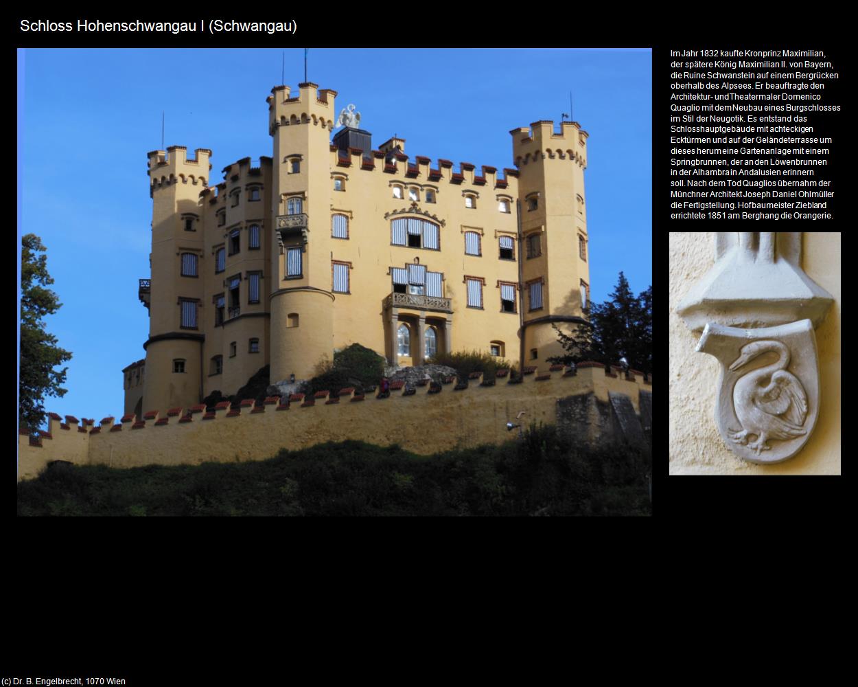 Schloss Hohenschwangau I (Schwangau) in Kulturatlas-BAYERN