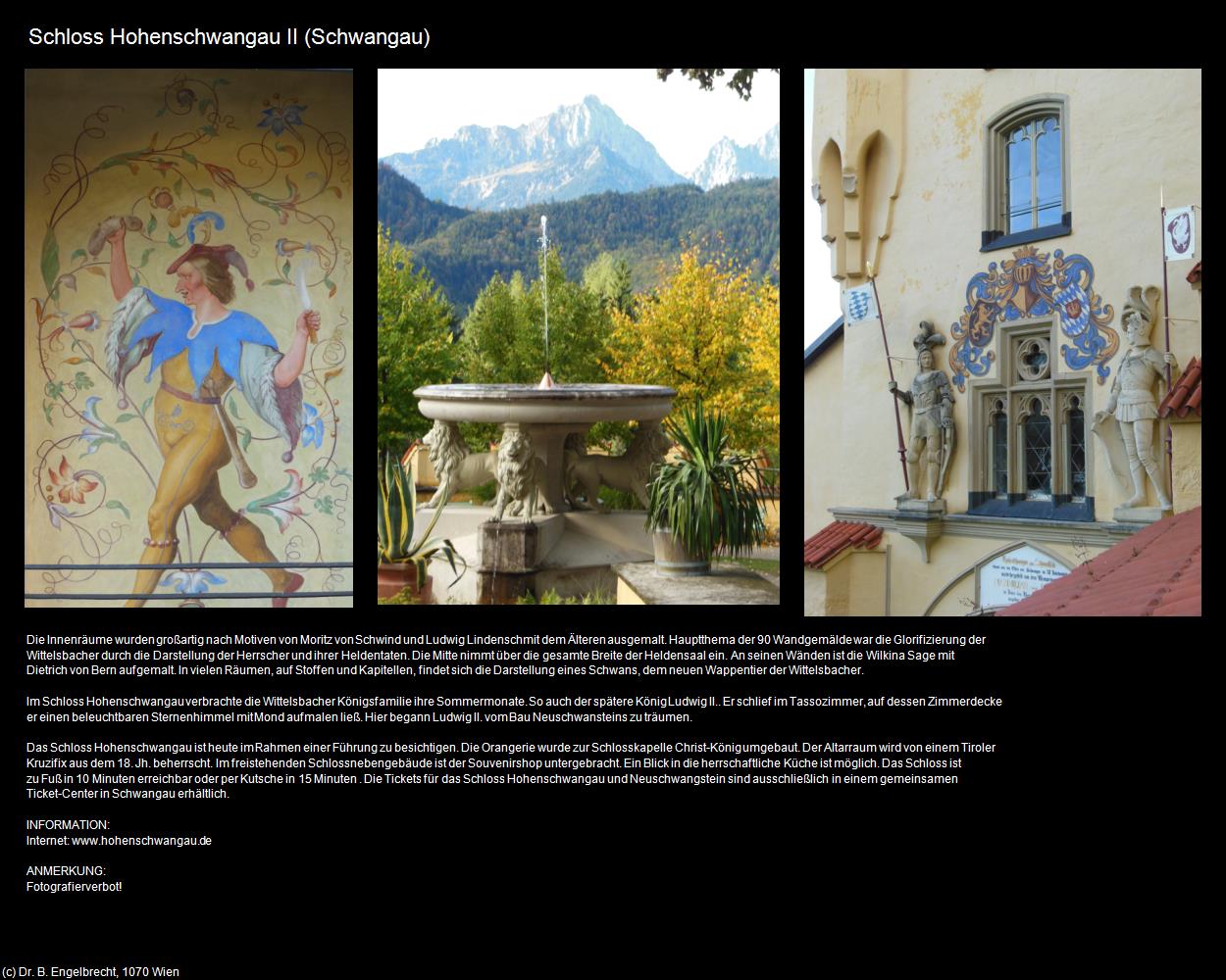 Schloss Hohenschwangau II (Schwangau) in Kulturatlas-BAYERN