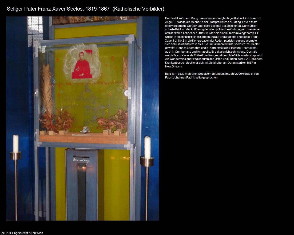 Seliger Pater Franz Xaver Seelos (Füssen) in Kulturatlas-BAYERN