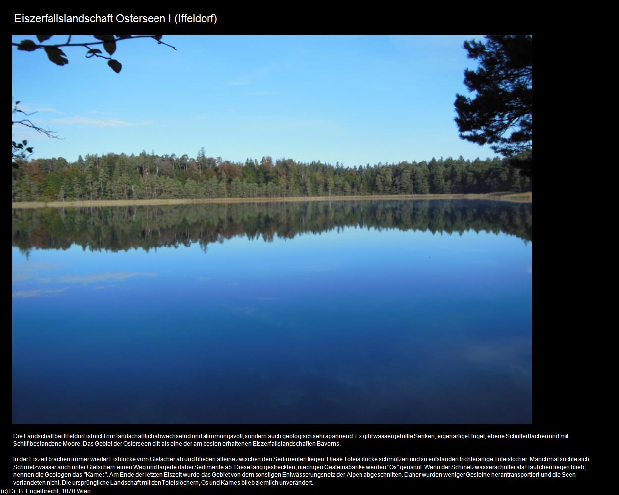 Eiszerfallslandschaft Osterseen I    (Iffeldorf an den Osterseen) in Kulturatlas-BAYERN