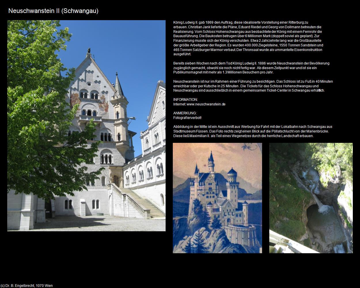 Schloss Neuschwanstein II (Schwangau) in Kulturatlas-BAYERN