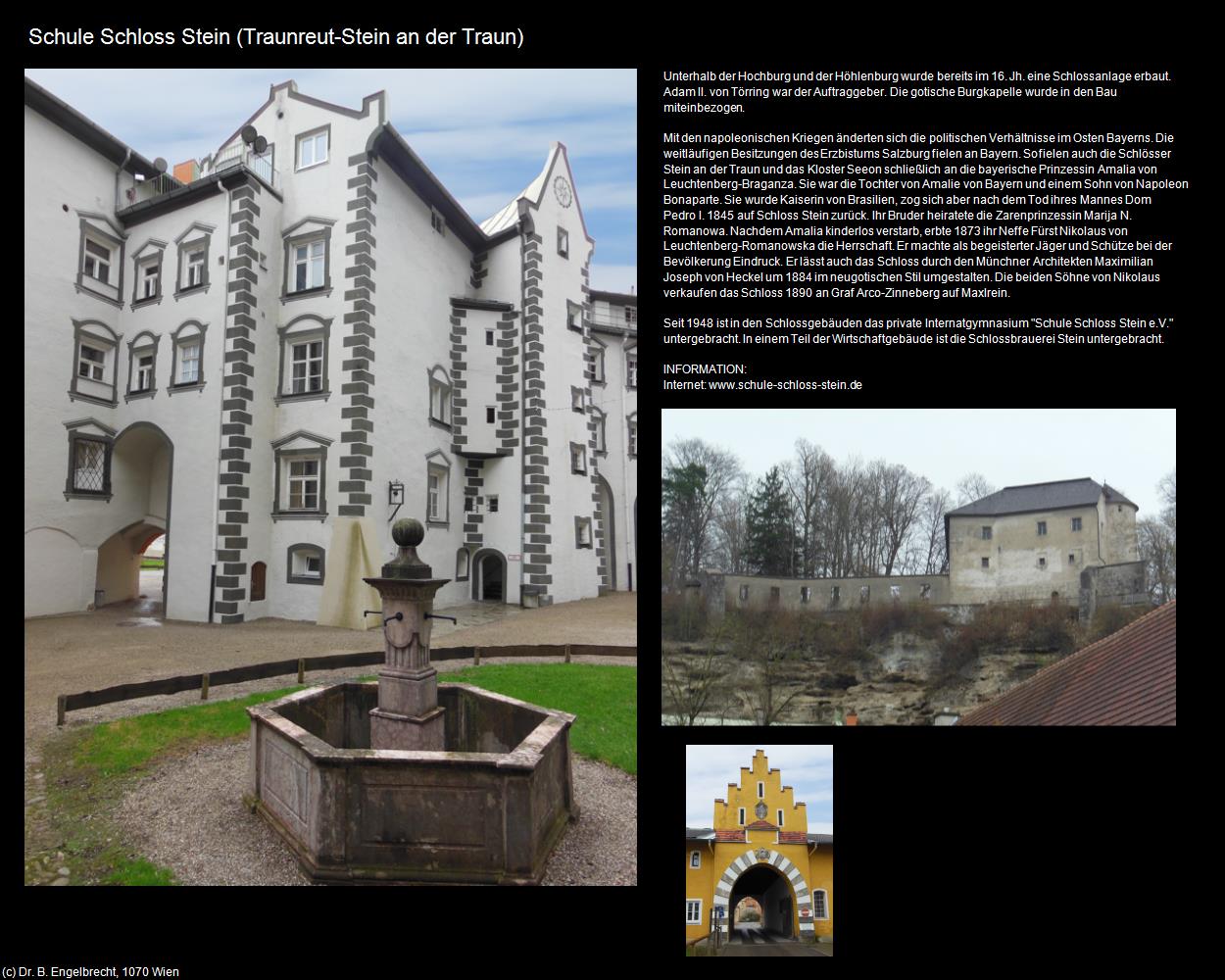 Schule Schloss Stein (Stein an der Traun) (Traunreut ) in Kulturatlas-BAYERN