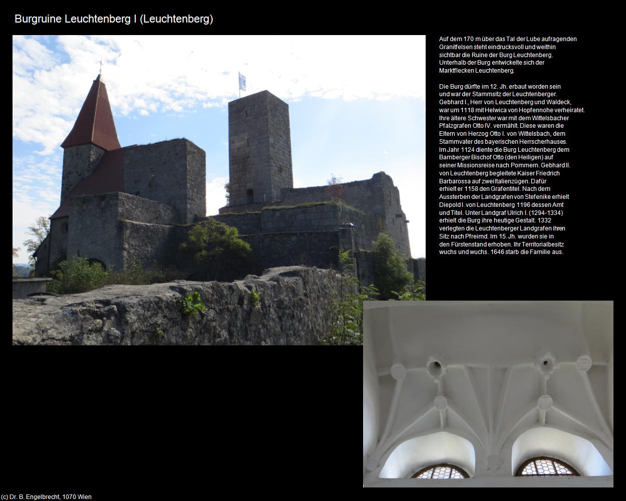 Burgruine Leuchtenberg I (Leuchtenberg) in Kulturatlas-BAYERN