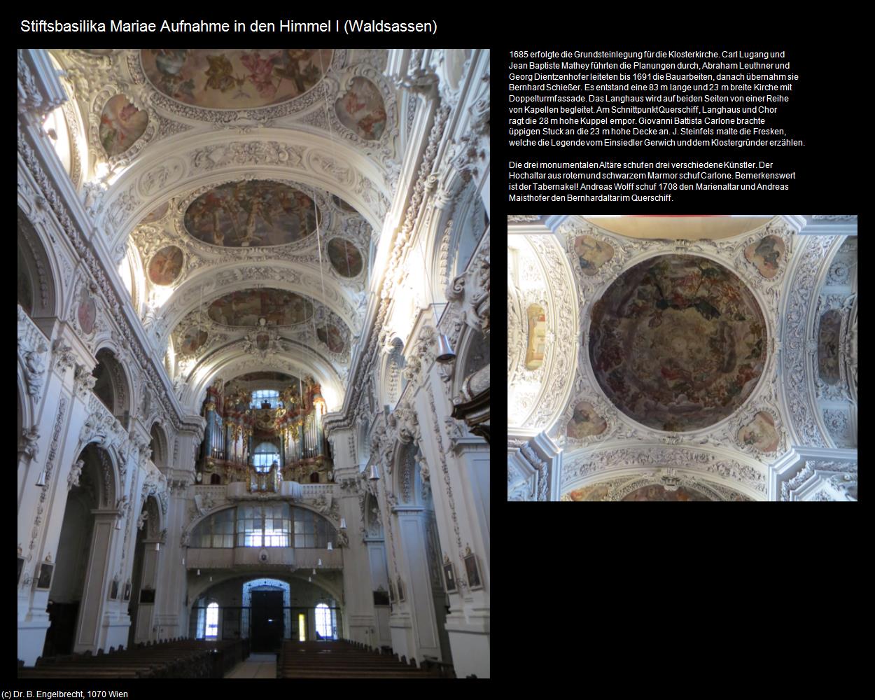 Stiftsbasilika Mariae Aufnahme in den Himmel I (Waldsassen) in Kulturatlas-BAYERN