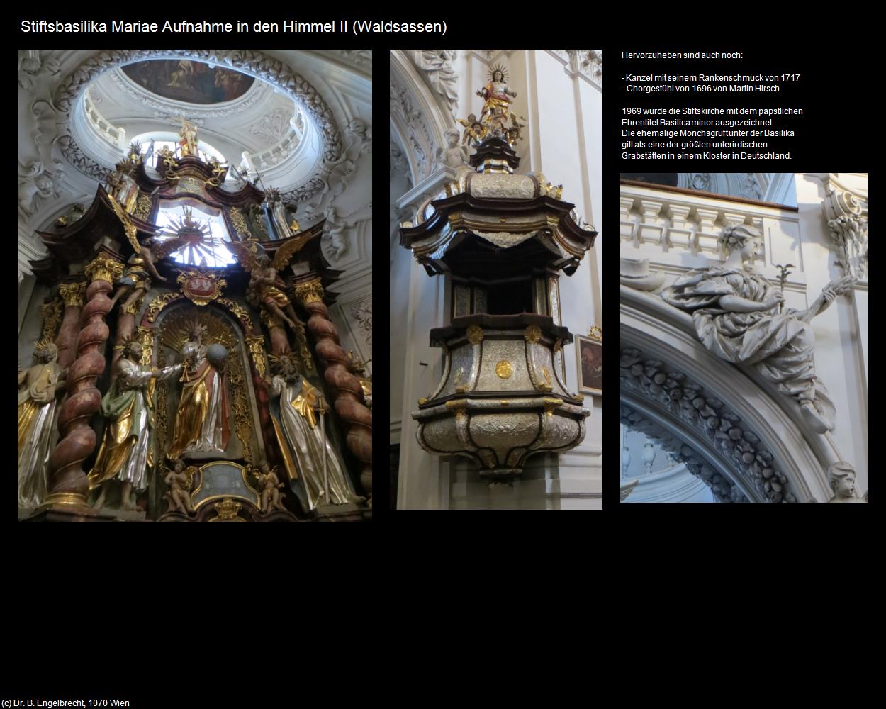 Stiftsbasilika Mariae Aufnahme in den Himmel II (Waldsassen) in Kulturatlas-BAYERN