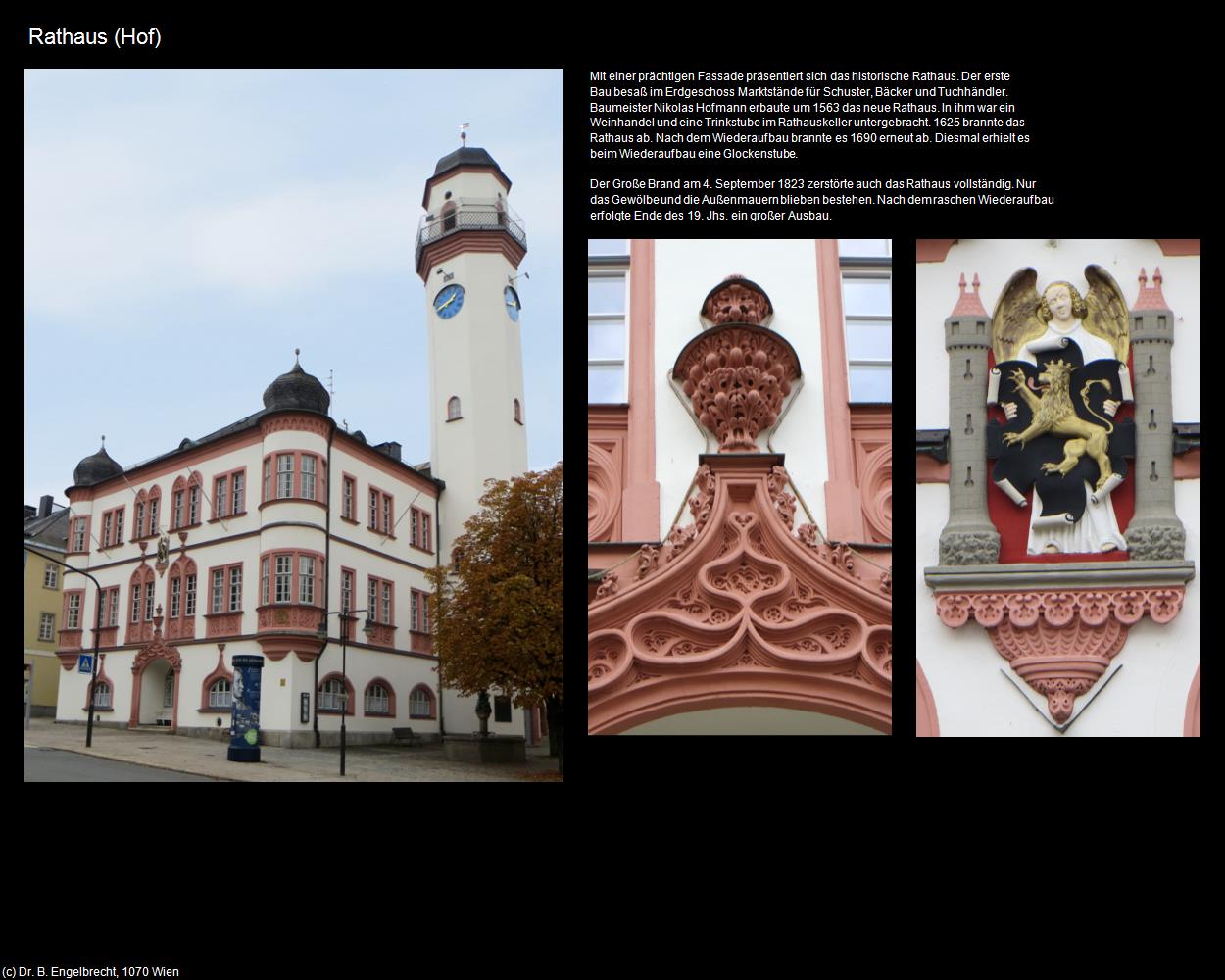 Rathaus (Hof) in Kulturatlas-BAYERN