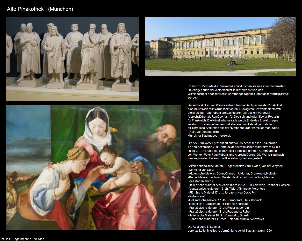 Alte Pinakothek I (Maxvorstadt) (München) in Kulturatlas-BAYERN(c)B.Engelbrecht