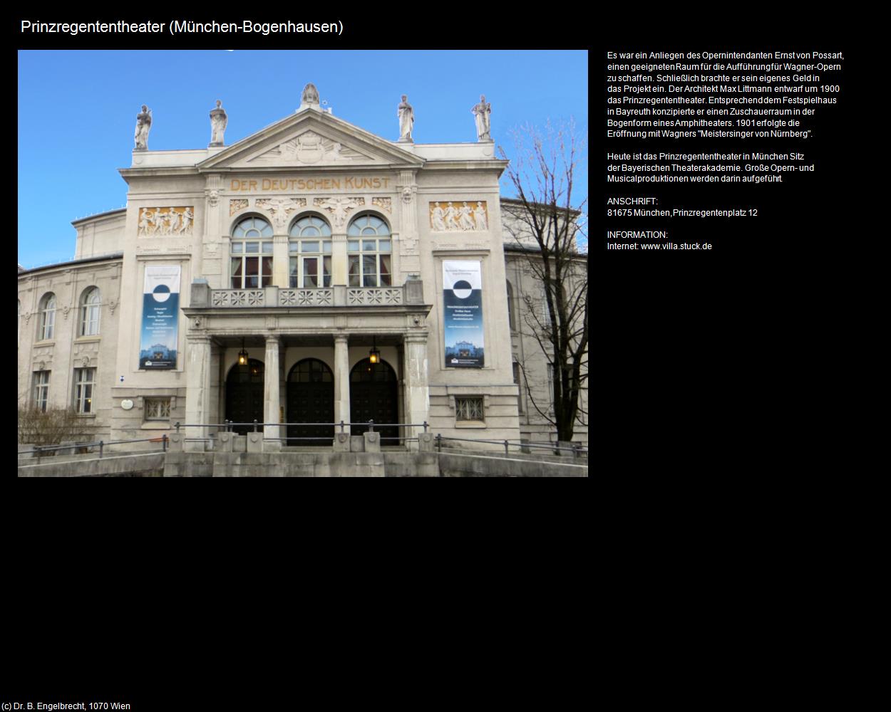 Prinzregententheater (München) in Kulturatlas-BAYERN