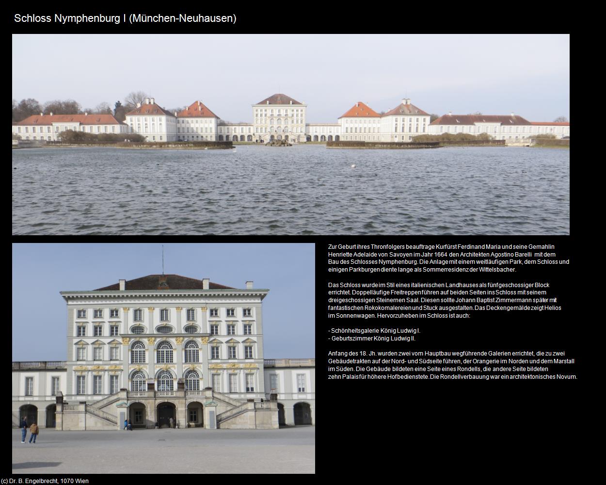 Schloss Nymphenburg I (München) in Kulturatlas-BAYERN