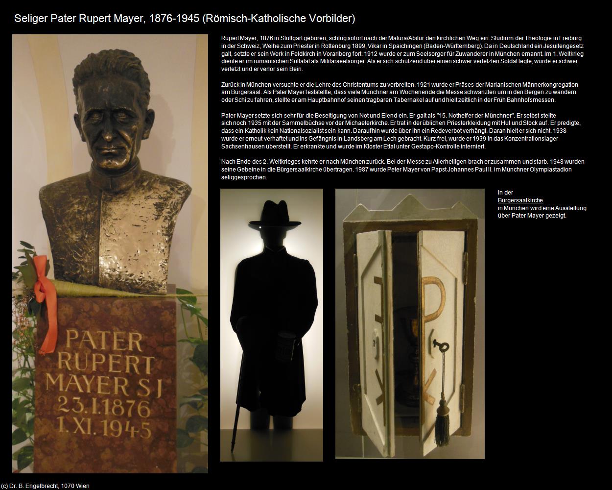 Seliger Pater Rupert Mayer (München) in Kulturatlas-BAYERN(c)B.Engelbrecht