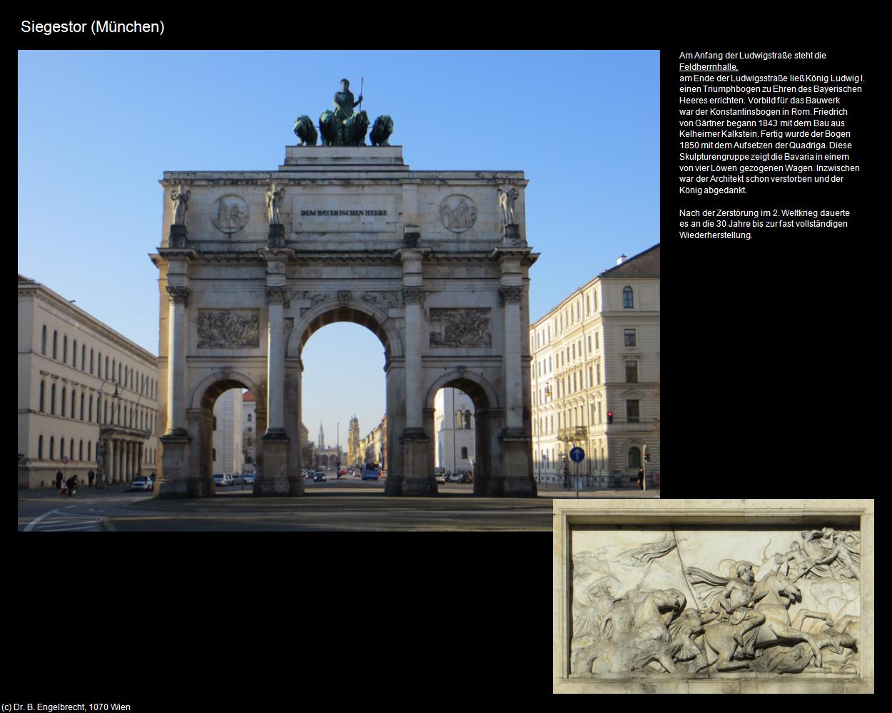 Siegestor (München) in Kulturatlas-BAYERN(c)B.Engelbrecht