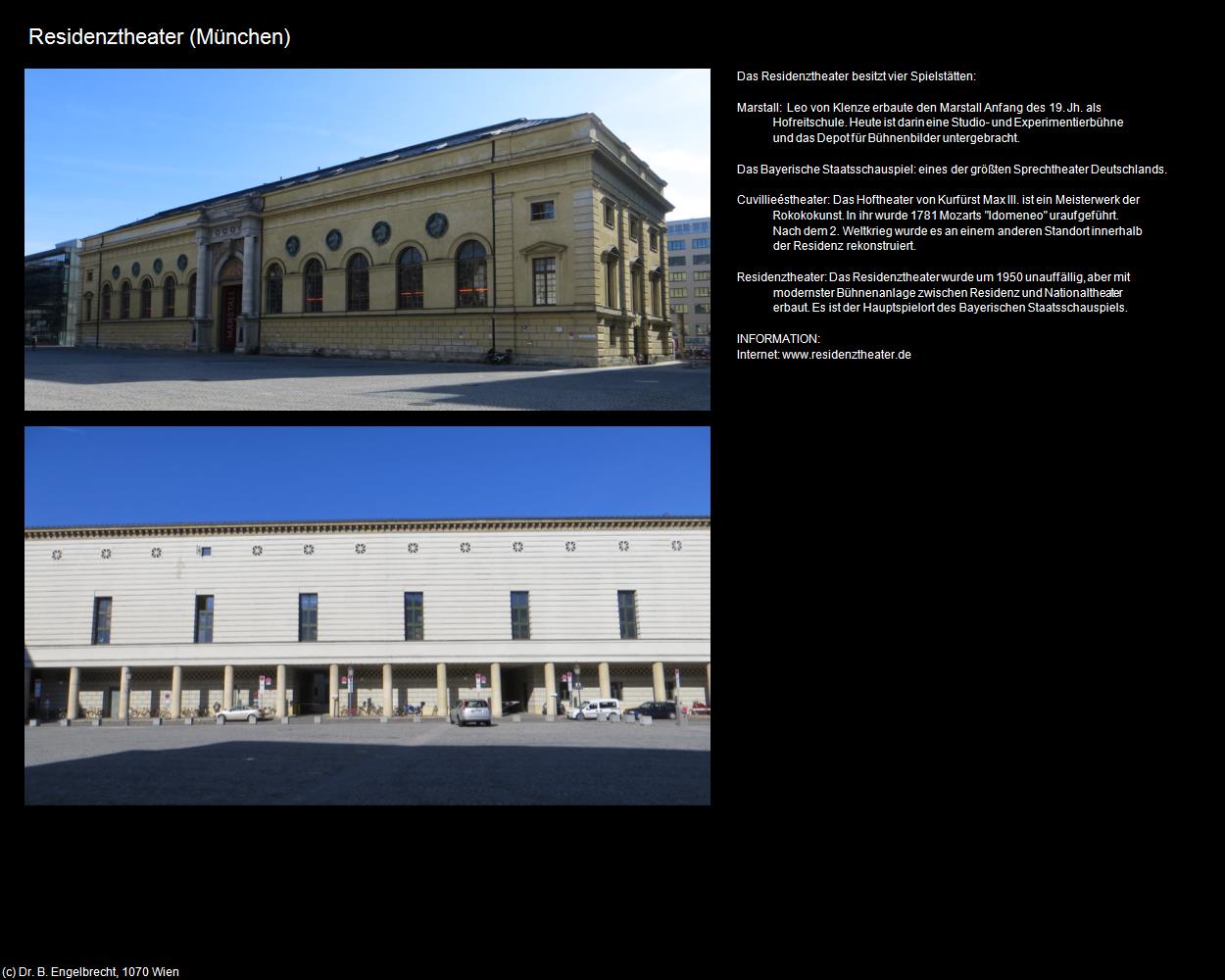 Residenztheater mit Marstall (München) in Kulturatlas-BAYERN