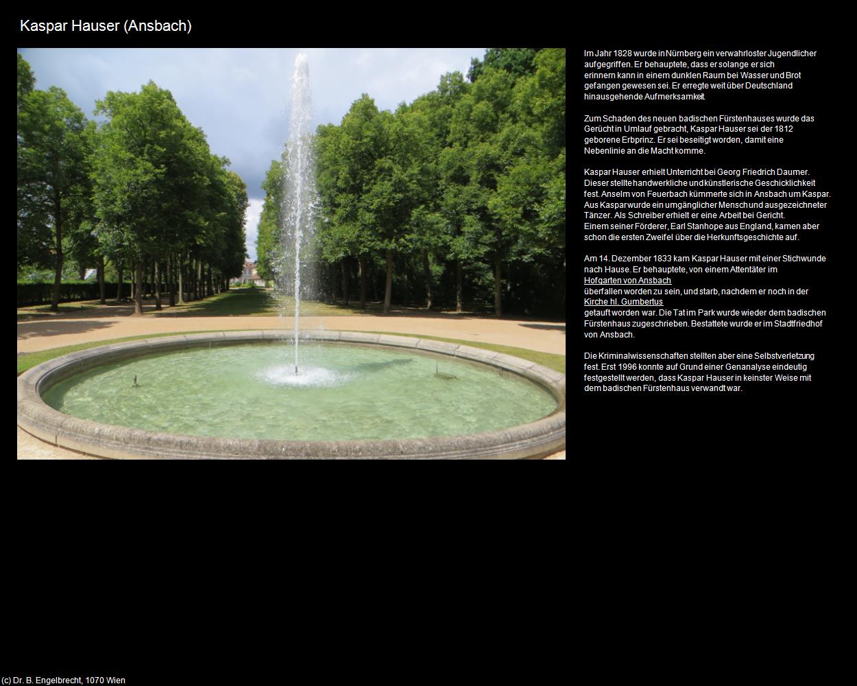 Kaspar Hauser (Ansbach) in Kulturatlas-BAYERN(c)B.Engelbrecht