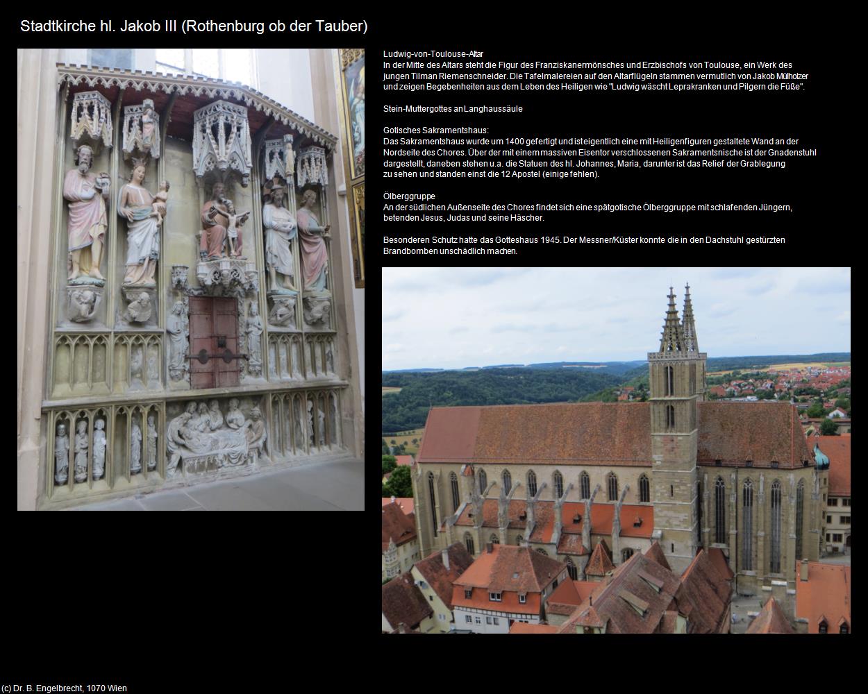 Stadtkirche hl. Jakob III (Rothenburg ob der Tauber) in Kulturatlas-BAYERN