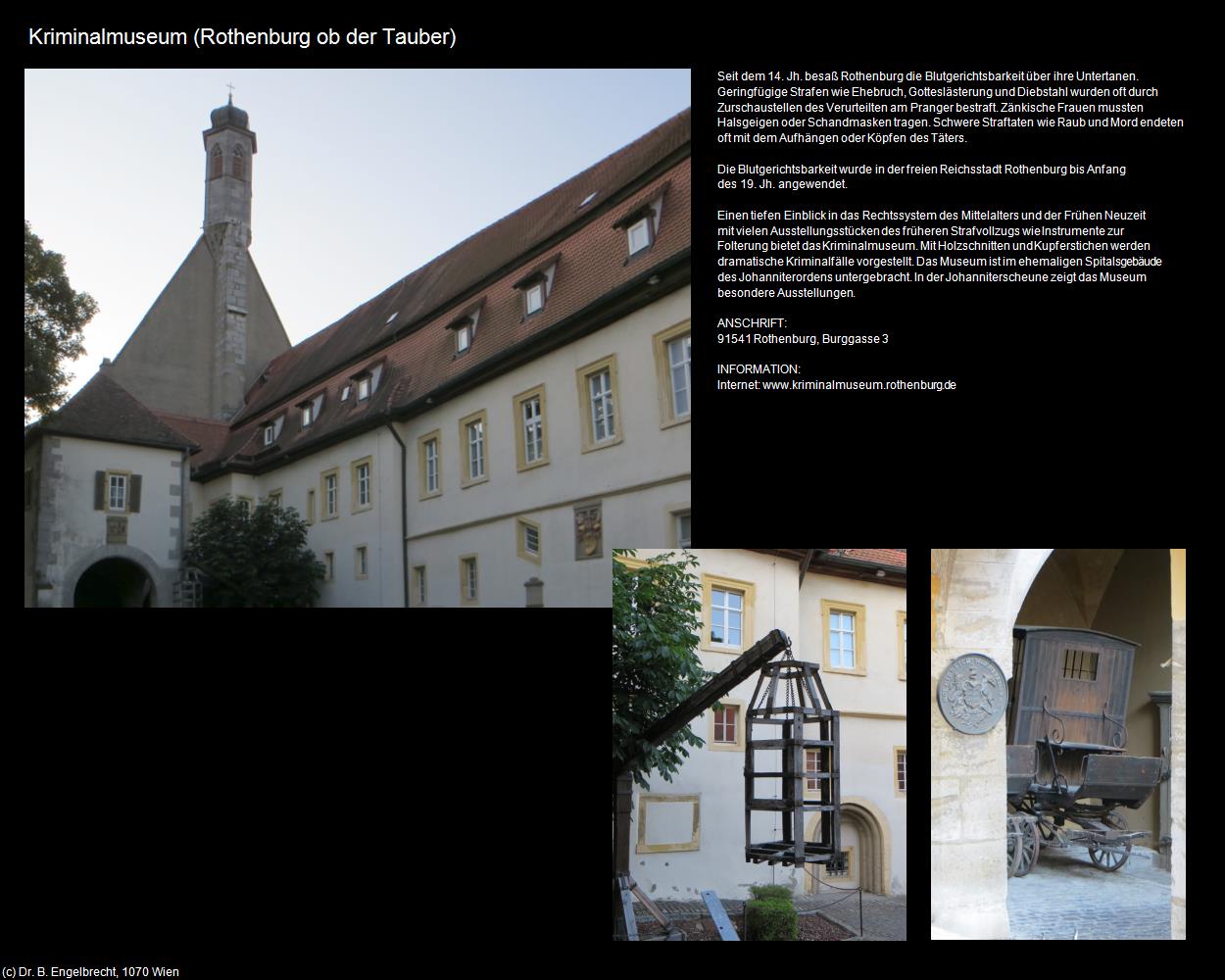 Kriminalmuseum (Rothenburg ob der Tauber) in Kulturatlas-BAYERN