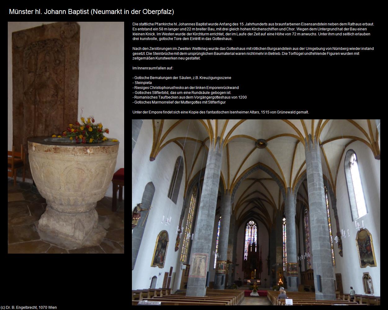 Münster hl. Johann Baptist (Neumarkt in der Oberpfalz) in Kulturatlas-BAYERN