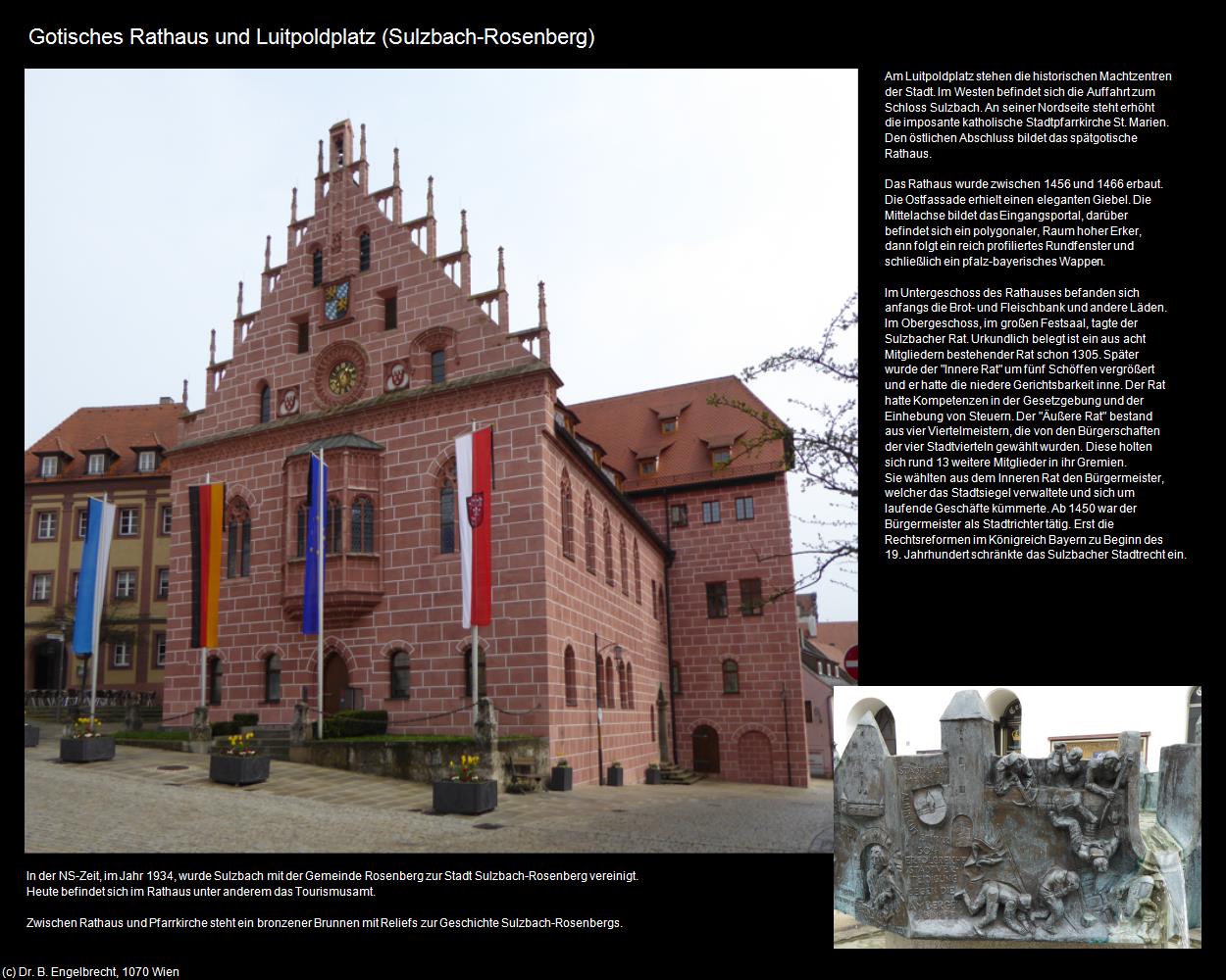 Gotisches Rathaus (Sulzbach-Rosenberg) in Kulturatlas-BAYERN