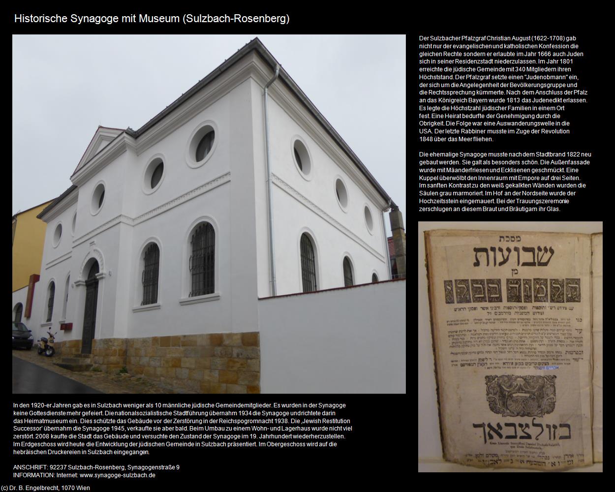 Historische Synagoge (Sulzbach-Rosenberg) in Kulturatlas-BAYERN