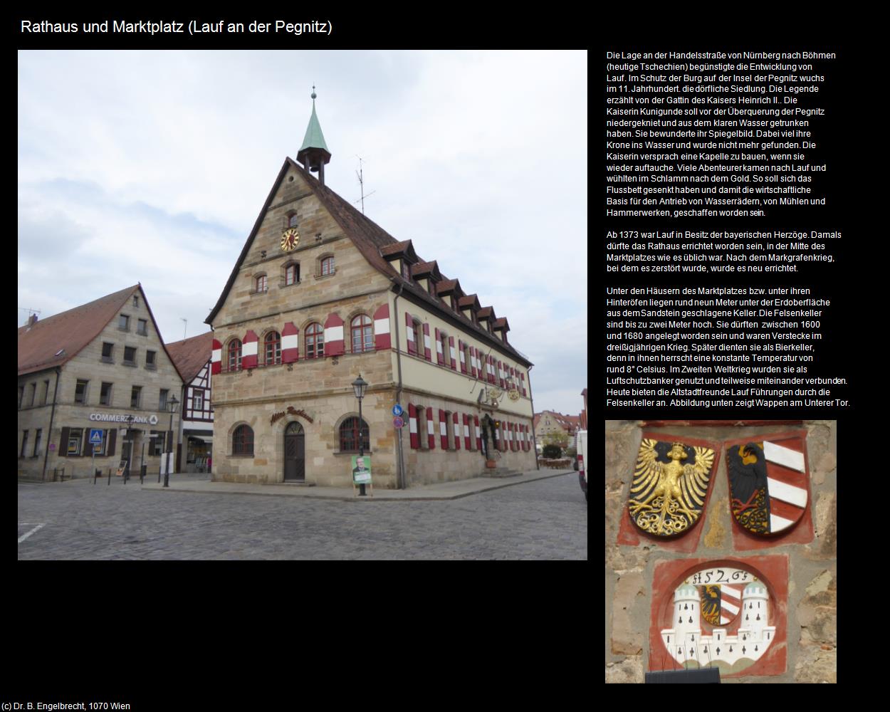 Rathaus und Marktplatz (Lauf an der Pegnitz) in Kulturatlas-BAYERN