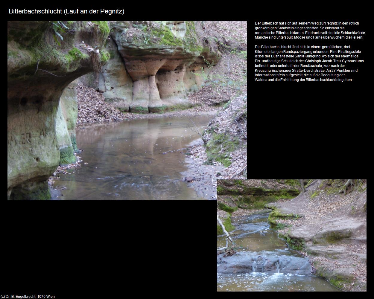 Bitterbachschlucht (Lauf an der Pegnitz) in Kulturatlas-BAYERN