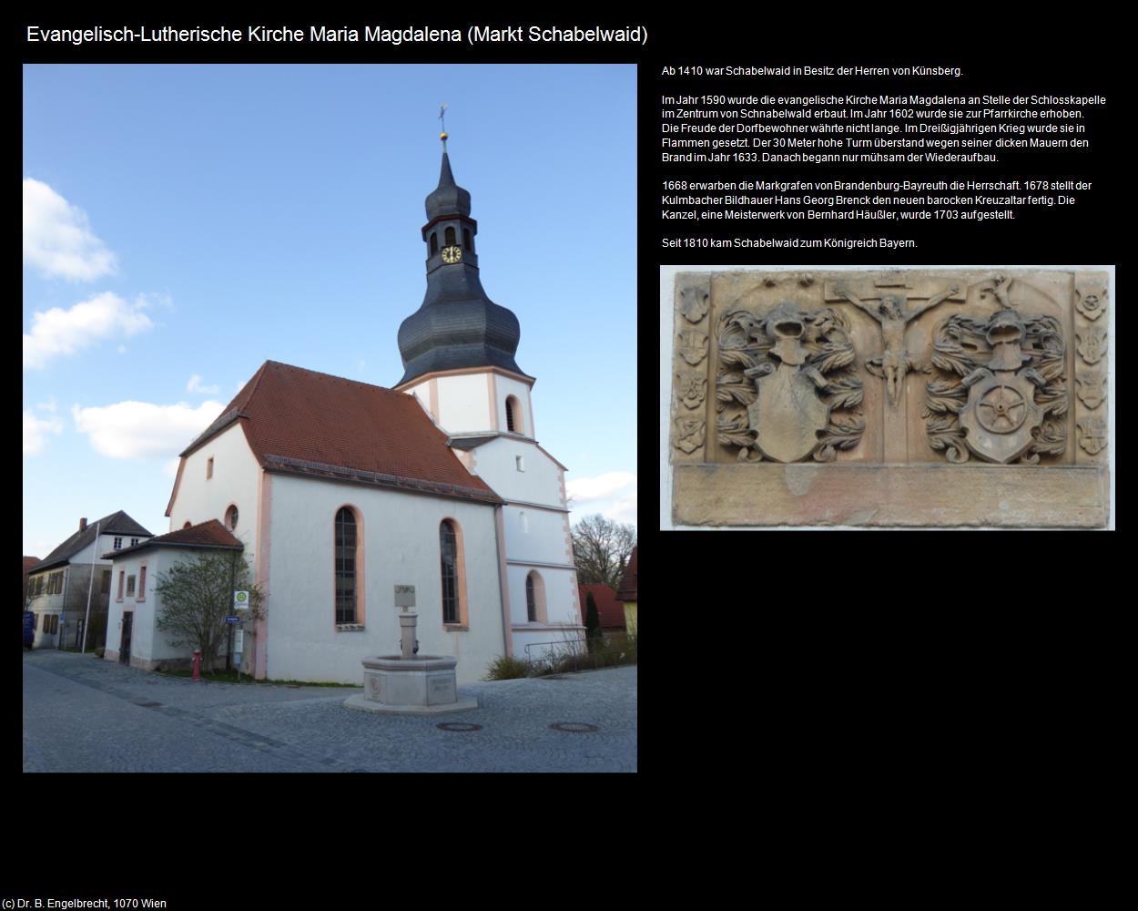 Ev.K. Maria Magdalena  (Schabelwaid) in Kulturatlas-BAYERN