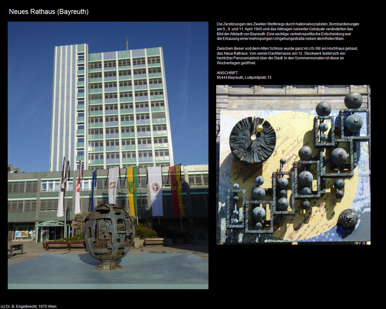 Neues Rathaus (Bayreuth) in Kulturatlas-BAYERN