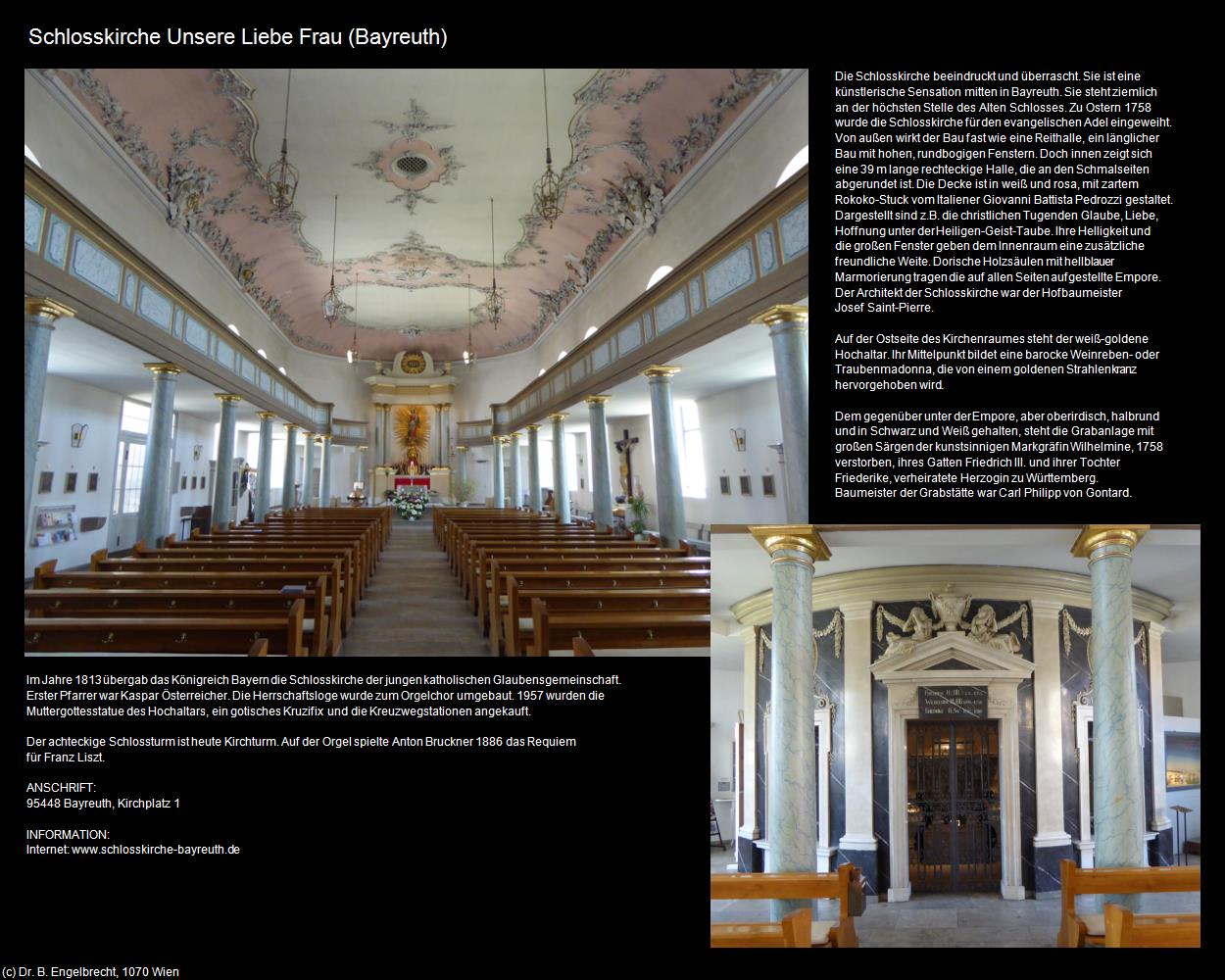 Schlosskirche (Bayreuth) in Kulturatlas-BAYERN