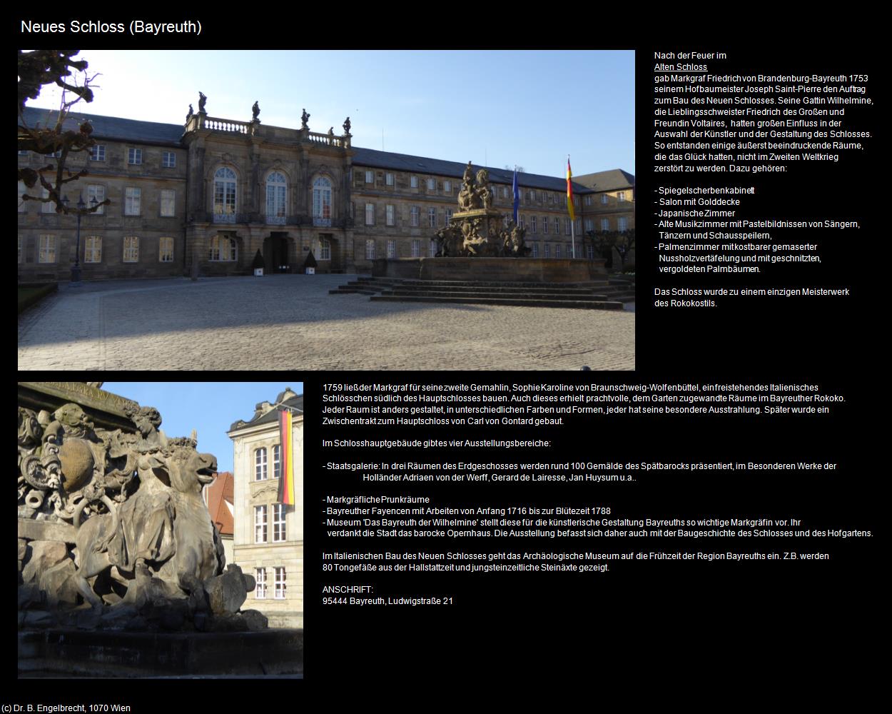 Neues Schloss (Bayreuth) in Kulturatlas-BAYERN(c)B.Engelbrecht