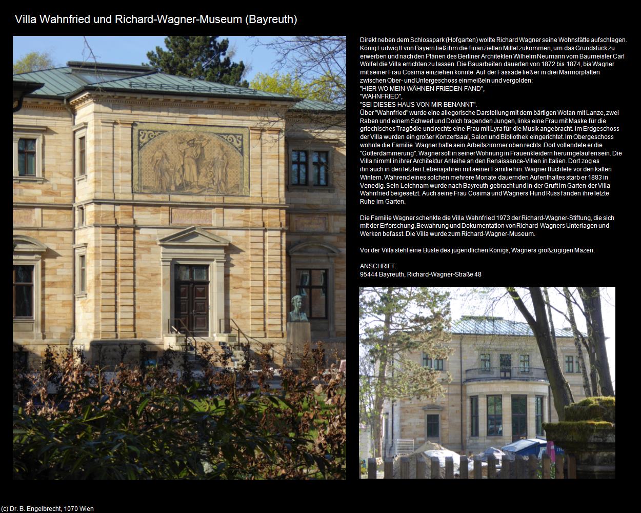 Villa Wahnfried (Bayreuth) in Kulturatlas-BAYERN