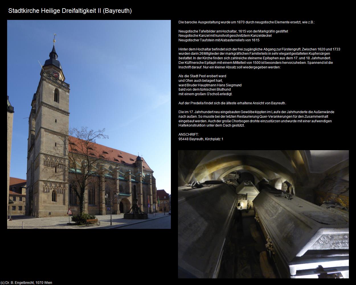 Stadtkirche Heilige Dreifaltigkeit II (Bayreuth) in Kulturatlas-BAYERN