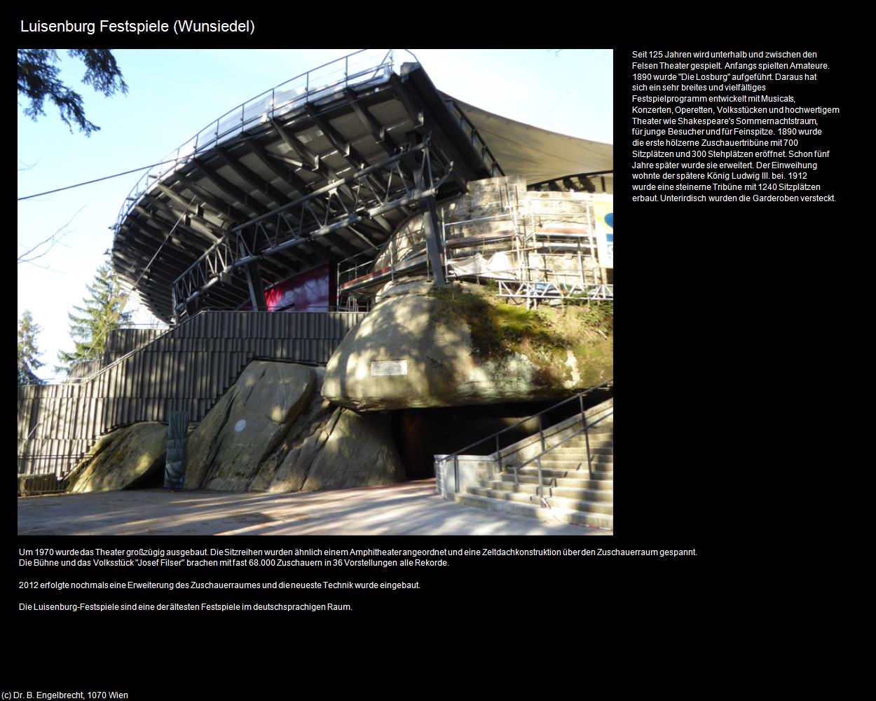 Luisenburg Festspiele (Wunsiedel) in Kulturatlas-BAYERN