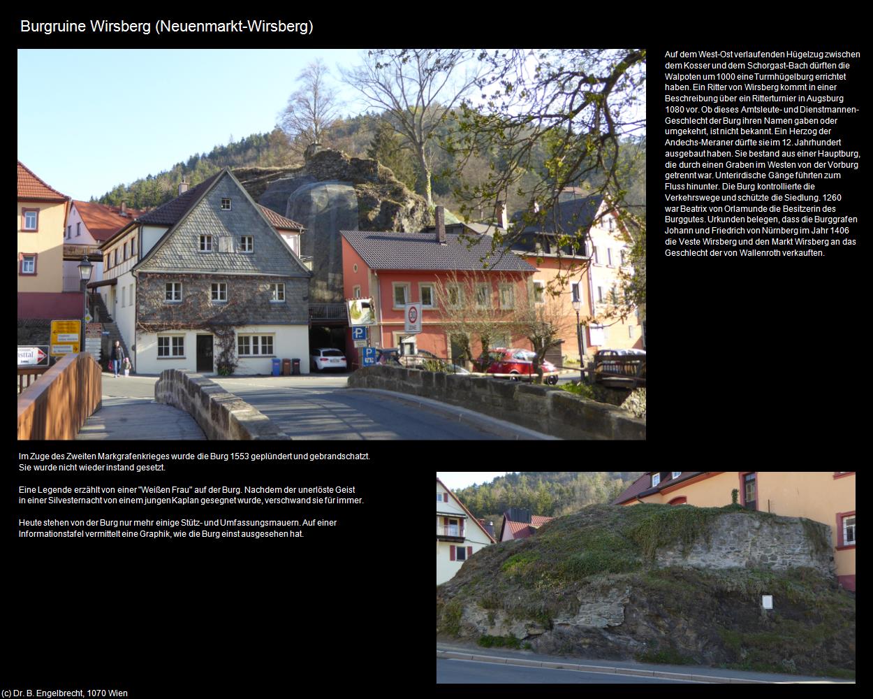 Wirsberger Burg (Neuenmarkt-Wirsberg) in Kulturatlas-BAYERN