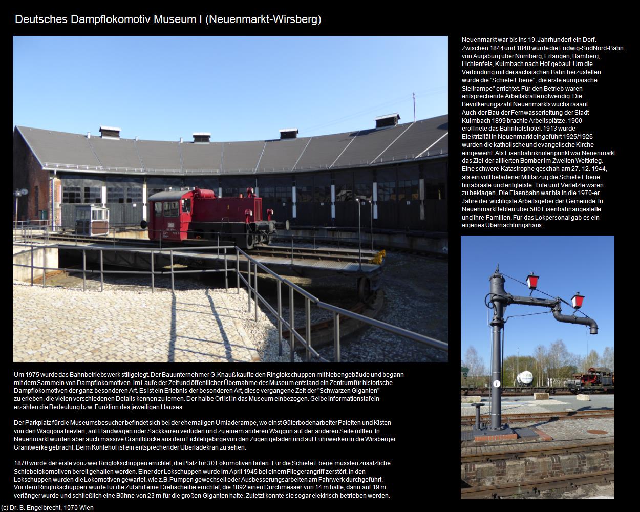 Deutsches Dampflokomotiv Museum I (Neuenmarkt-Wirsberg) in Kulturatlas-BAYERN